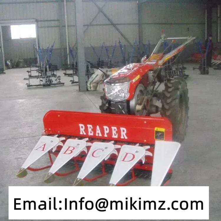 Combine Corn harvesting walking Rice Reaper Harvester
