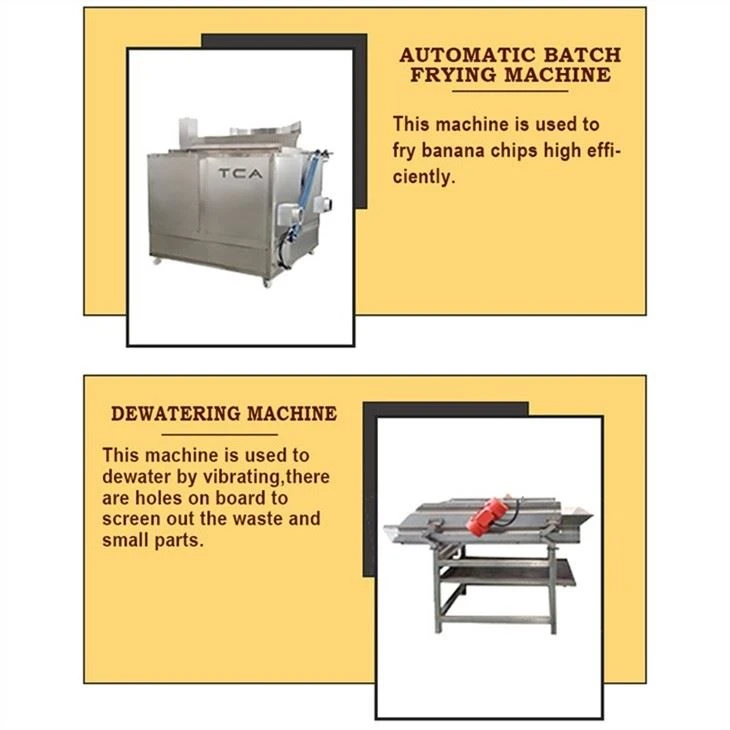 Automatic Banana Chips Production Line