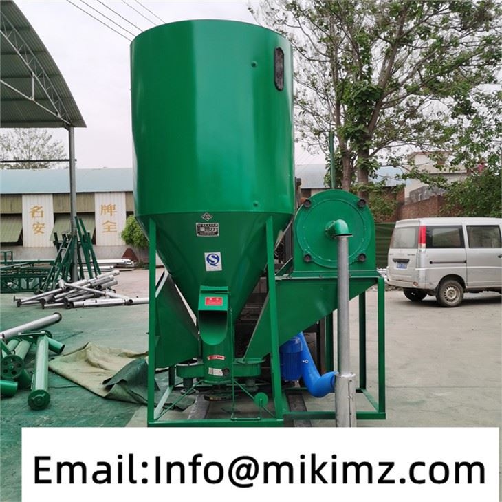 Feed Crusher Machine Pulver Mixer Blandemaskin