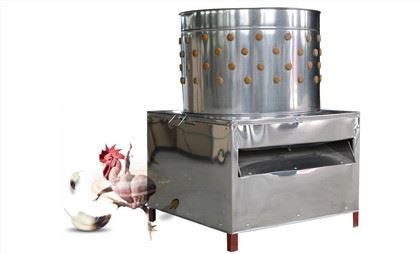 Maskin for fjerning av fjærfefjær