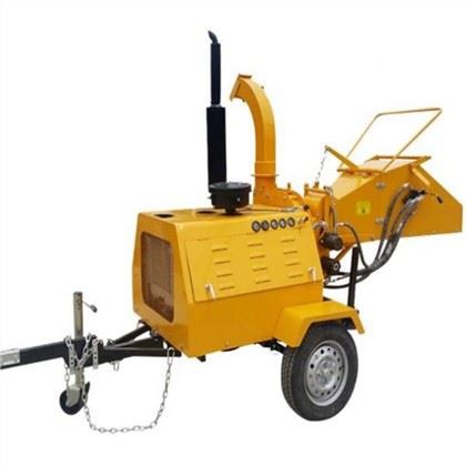 Landskapsarbeid maskin avfall tre gren crusher