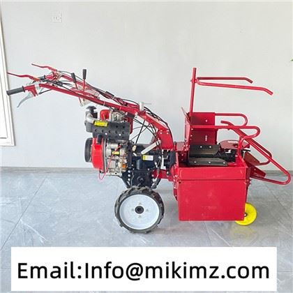 Enkel rad liten maisplukker maishøstemaskin