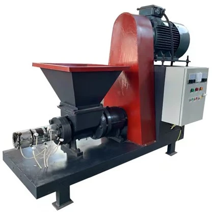 Industriell trebarberbrikettmaskin